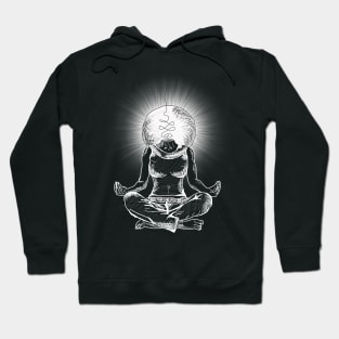 Enlightenment after yoga Hoodie
